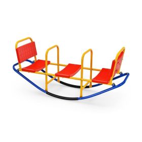 Outdoor Kids Seesaw Swivel Teeter for 3 to 8 Years Old