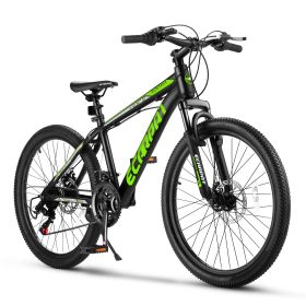 A24299 Rycheer Elecony 24 inch Mountain Bike Bicycle for Adults Aluminium Frame Bike Shimano 21-Speed with Disc Brake