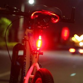 Bike Bicycle light LED Taillight (Option: Red and white light)