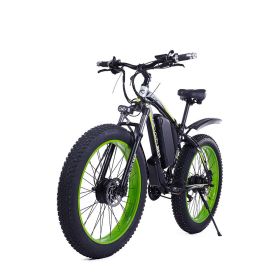 GOGOBEST GF700 Electric Bicycle E-bike Dual-motor 26 Wheel (Option: BlackGreen)