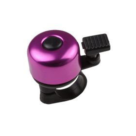 Folding Bike Small Bell Colored Bell Bicycle (Color: Purple)