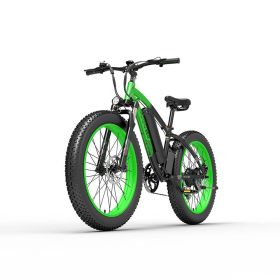 GOGOBEST GF600 Electric Bicycle E-Bike Motor 26 (Option: BlackGreen)